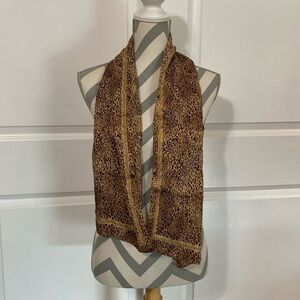 Oscar by Oscar de la Renta Animal Print Scarf